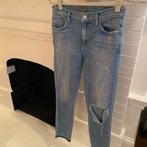 Agolde Sophia Crop Jeans